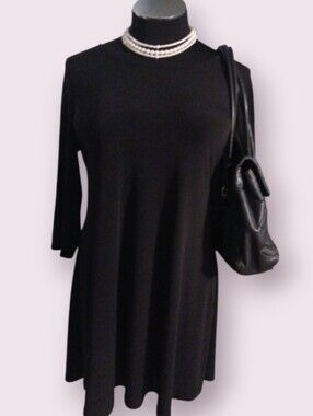 Black Shift Chicos Dress